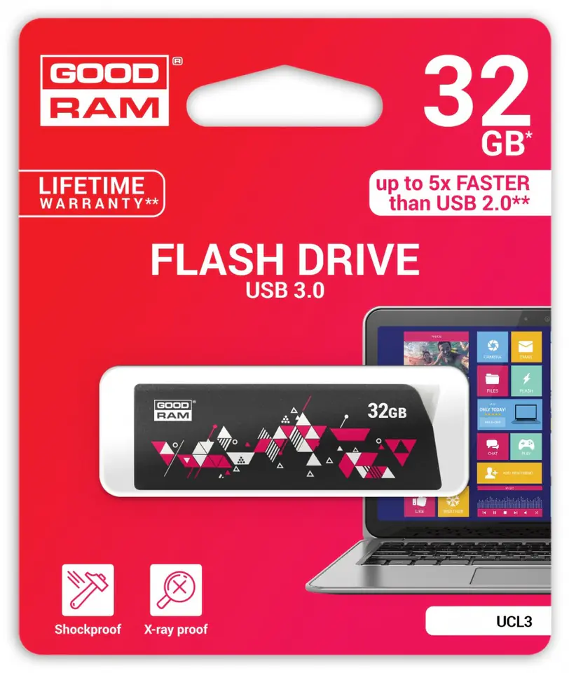 CLCK 32GB USB3.0 Black at Wasserman.eu