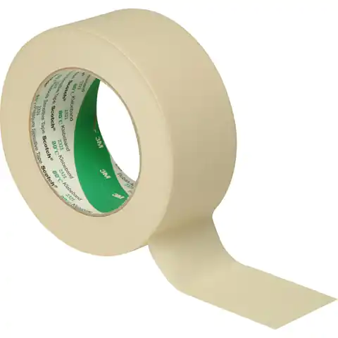 ⁨Tape samop. for edge banding 201E creped 24 mm x 50 m 3M⁩ at Wasserman.eu