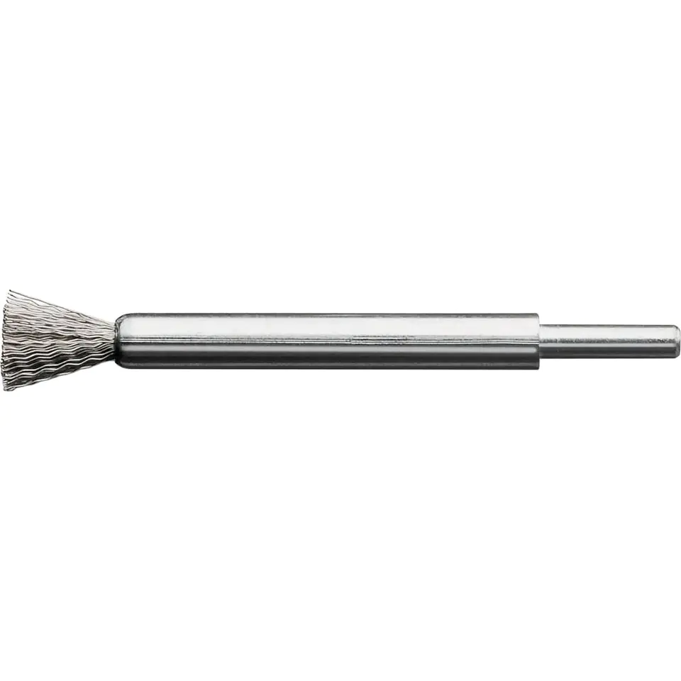 ⁨Brush brush, steel corrugated wire 12x20/120x0,3mm Lessmann⁩ at Wasserman.eu