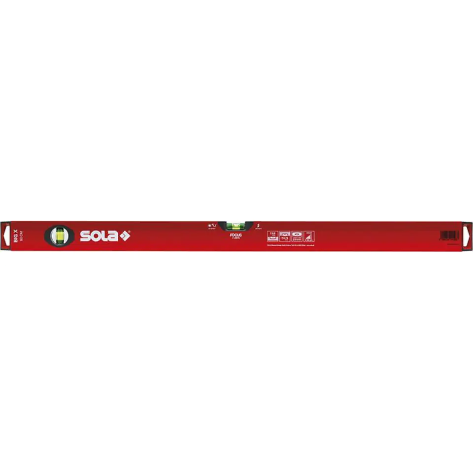 Poziomice Big X aluminium 80 cm sola w sklepie Wasserman.eu