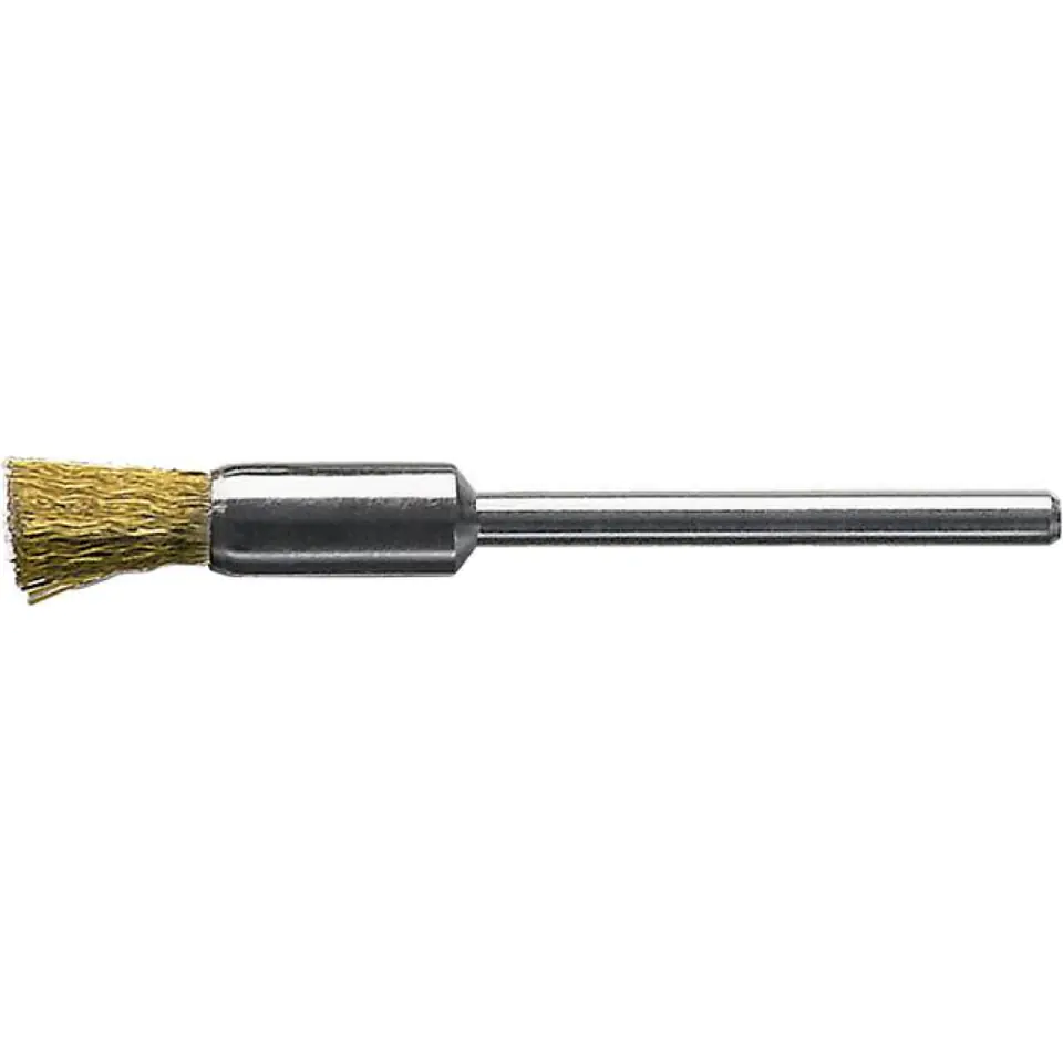 ⁨Miniat.brush brush. corrugated brass wire 5x0,1mm Lessmann⁩ at Wasserman.eu