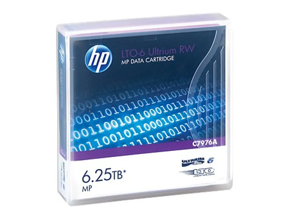 LTO-6 Ultrium 6.25TB MP RW Data Cartridge C7976A at Wasserman.eu