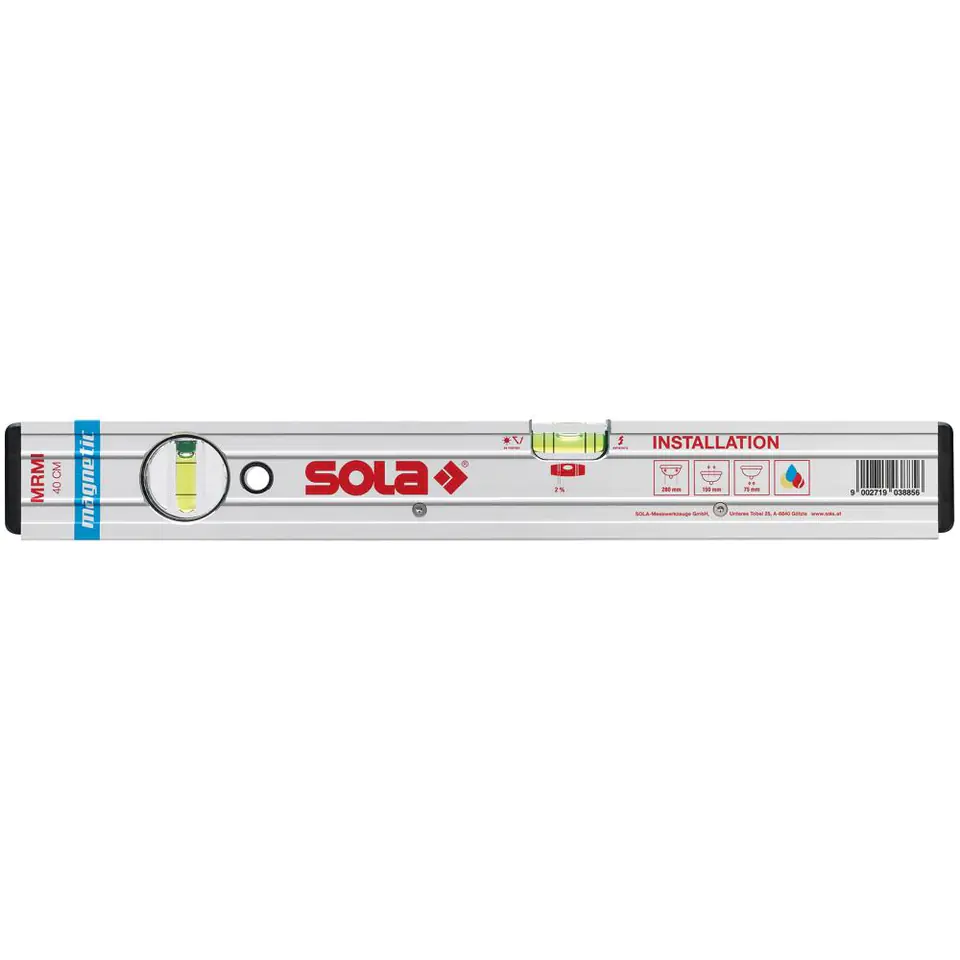 ⁨Installation spirit level MRMI 40cm Sola⁩ at Wasserman.eu