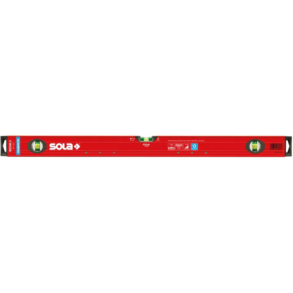 Poziomica magnetyczna LM Big REDM 3 80cm powlek.proszkowo Sola w sklepie Wasserman.eu