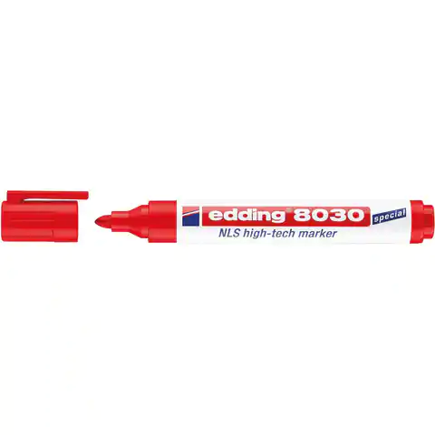 ⁨HighTech-Marker 8030NLS czerwony Edding⁩ w sklepie Wasserman.eu