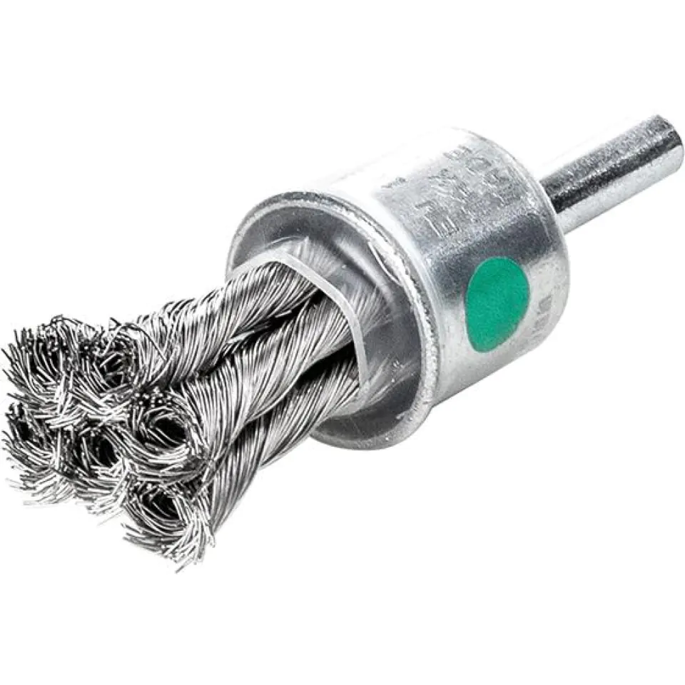 ⁨Brush brush, stainless steel braided wire 22x28/72x0,35mm Lessmann⁩ at Wasserman.eu