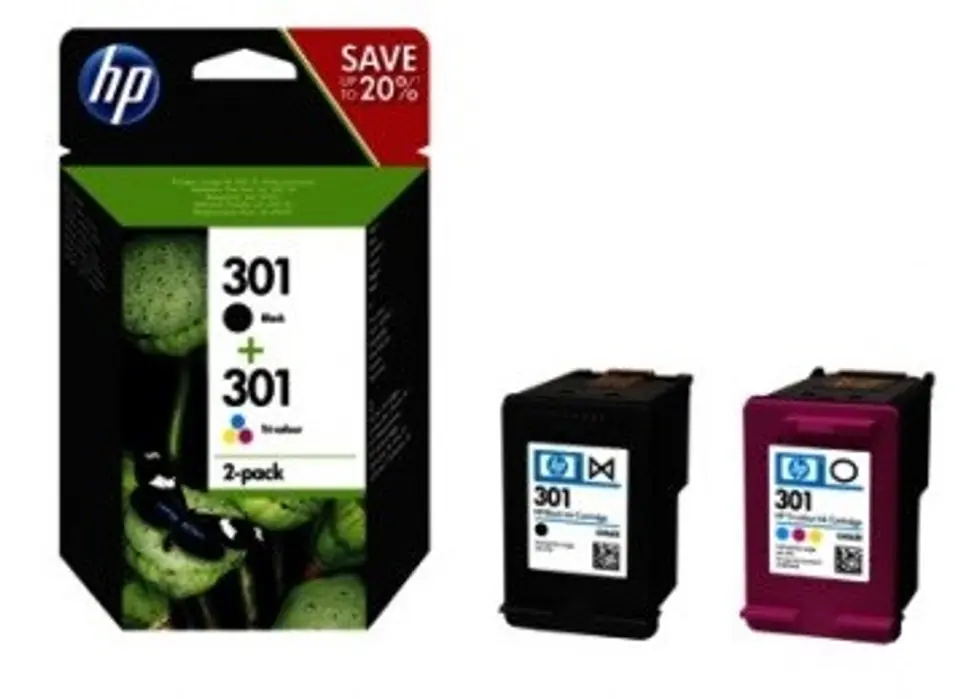 Combo Pack Tusz 301bk+cl N9J72AE at Wasserman.eu