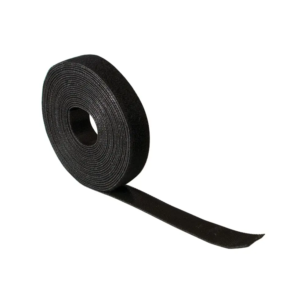 ⁨Cable Strap, Velcro Tape, 10m, Black⁩ at Wasserman.eu