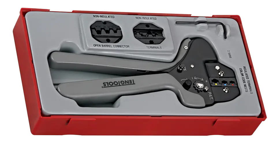 ⁨4-piece Teng Tools TTCP04 crimping tool kit⁩ at Wasserman.eu