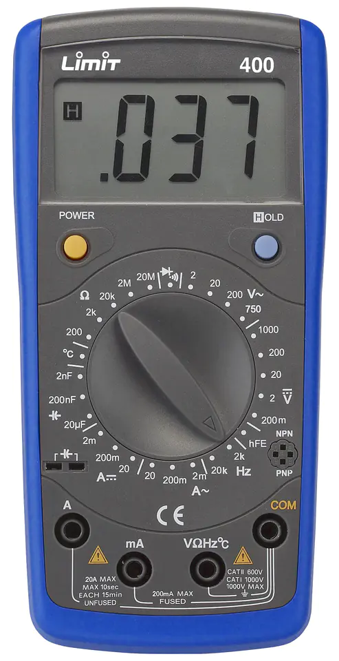 Multimeter-Limit 400 im Wasserman.eu