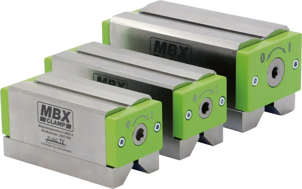 ⁨Magnet. fastening block.,pair 178x64x71mm FLAIG⁩ at Wasserman.eu