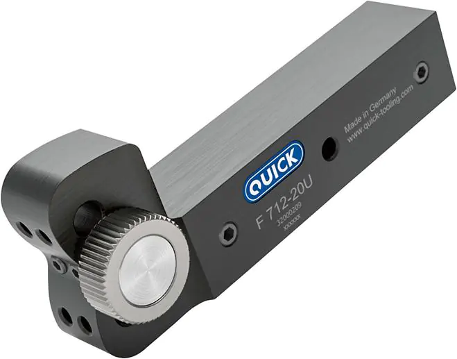 ⁨Forming knurling tool QUICK F712-10R 10x16 for roll 15x6x6A11⁩ at Wasserman.eu