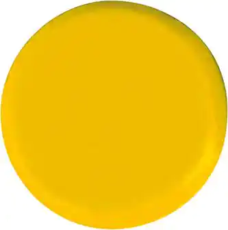 ⁨Magnes biurowy,  okrągły 20mm, żółty Eclipse⁩ w sklepie Wasserman.eu