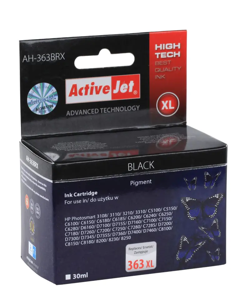 ACJ-AH-363BRX Tusz ActiveJet HP 363 czarny XL w sklepie Wasserman.eu