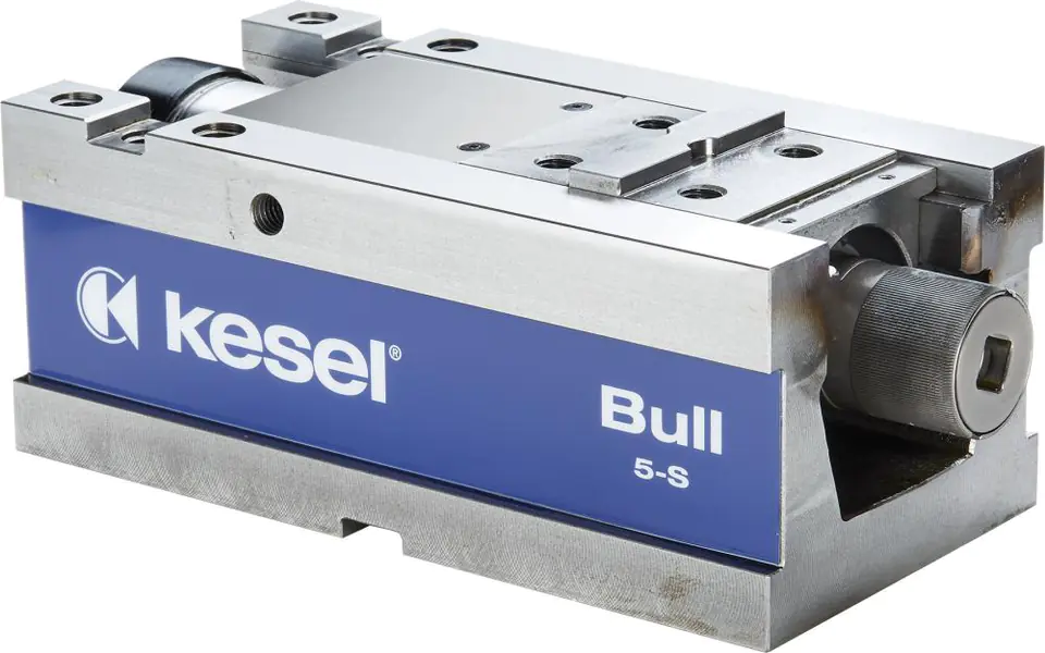 ⁨Imadło maszynowe 5-osiowe BULL5-S 125mm (bez szczęk) KESEL⁩ w sklepie Wasserman.eu