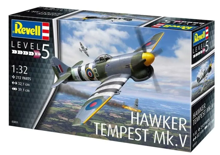 ⁨Model do sklejania Hawker Tempest Mk.V⁩ w sklepie Wasserman.eu