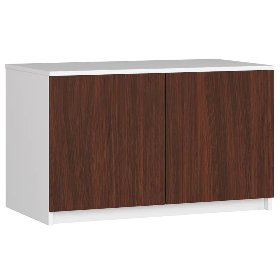 ⁨Wardrobe extension S 90 cm - white-wenge - 2 doors⁩ at Wasserman.eu