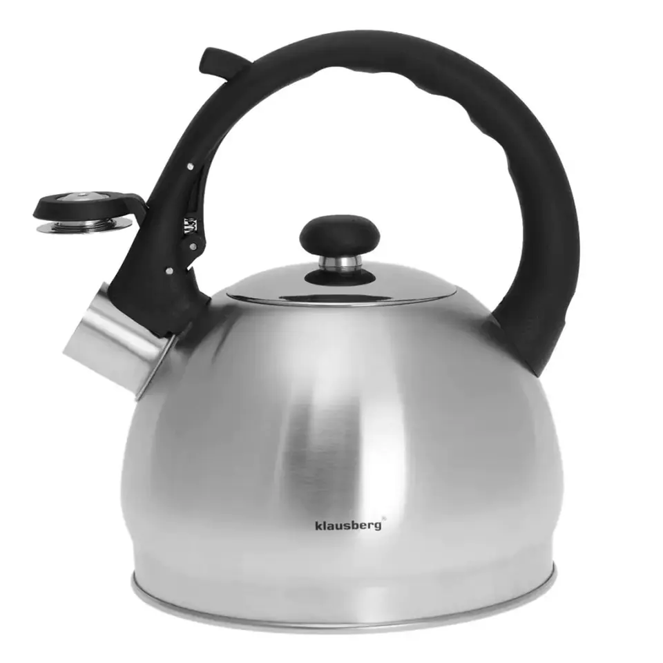 ⁨KLAUSBERG 1,8L KETTLE WITH WHISTLE KB-7042⁩ at Wasserman.eu