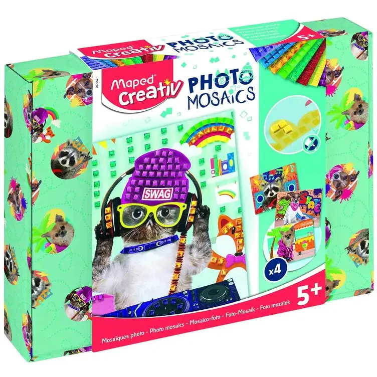 ⁨Creativ Fotomozaiki - zwierzaki fajniaki 907052⁩ w sklepie Wasserman.eu