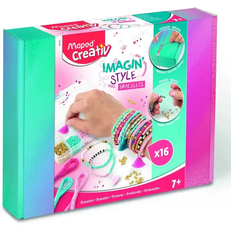 ⁨Creativ bracelets - set of 16 pcs 907401⁩ at Wasserman.eu