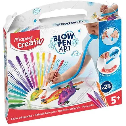 ⁨Creativ inflatable markers Blowpen Art 24 col. 846712⁩ at Wasserman.eu