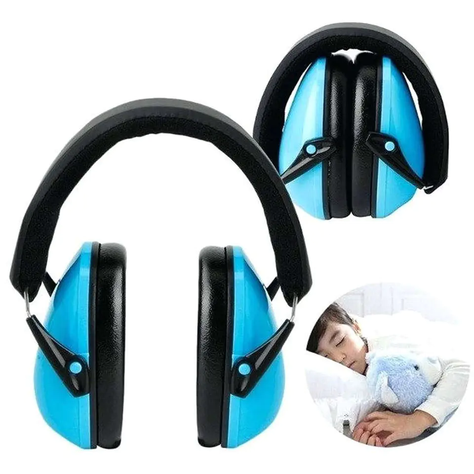 ⁨Ear Cushions Soundproofing Baby Protective Headphones 2+ MKID Blue⁩ at Wasserman.eu