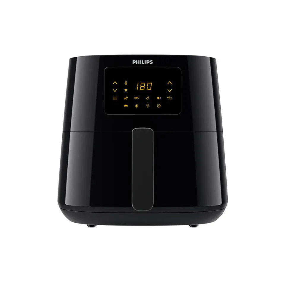 ⁨Philips Essential HD9280/70 fryer Single 6.2 L 2000 W Deep fryer Black, Silver⁩ at Wasserman.eu