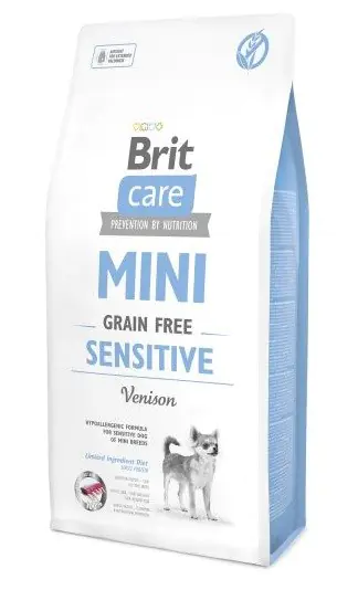 ⁨Brit Care Mini GF Sensitive 7kg⁩ w sklepie Wasserman.eu