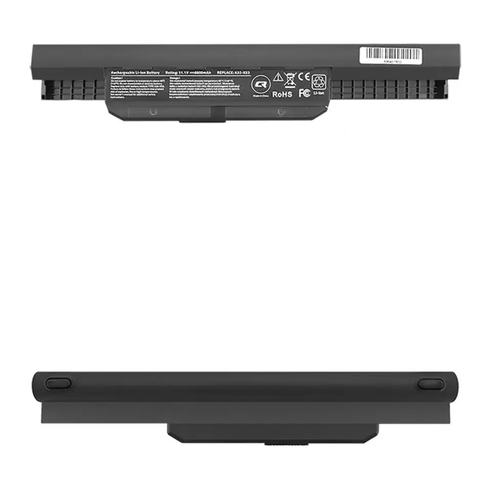 Battery for Asus K53S X54C A32-K53, 6600mAh, 10.8-11.1V at Wasserman.eu