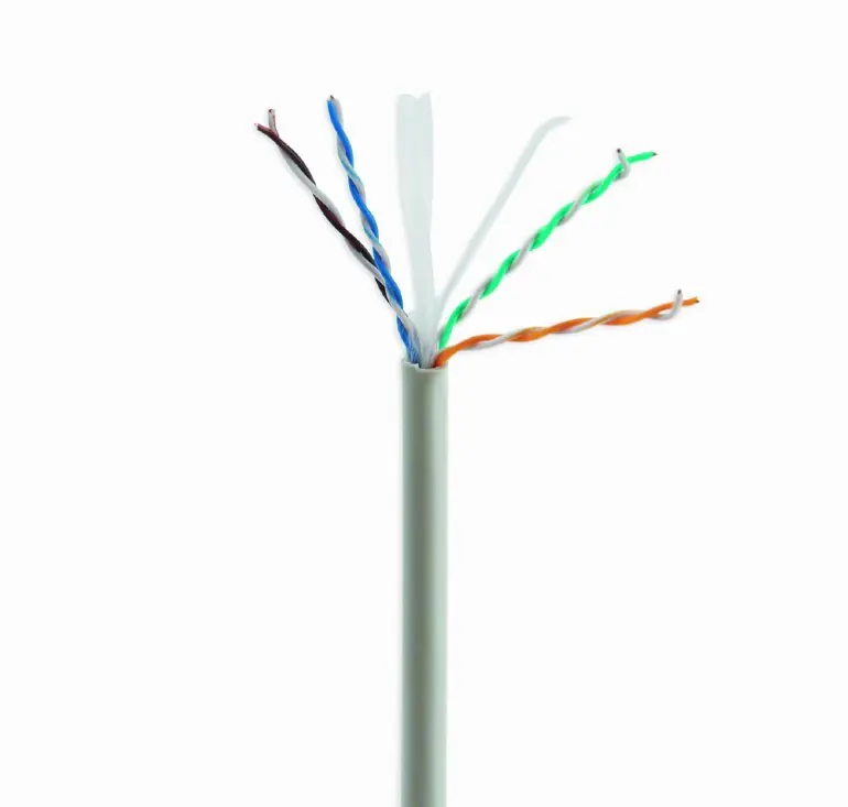 ⁨GEMBIRD UTP KABEL DRUT KAT 6 CCA ECA 305M SZARY⁩ w sklepie Wasserman.eu