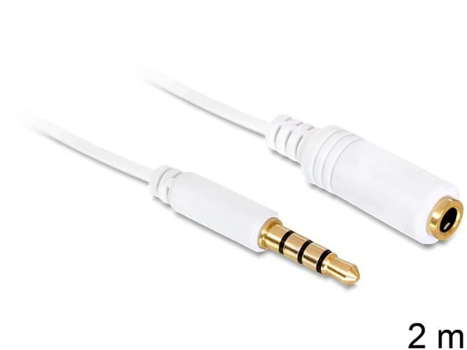 Przedłużacz kabla Apple Audio Jack M/F 4PIN 2m w sklepie Wasserman.eu