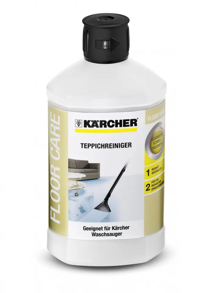 Liquid for washing carpets - accelerating drying at Wasserman.eu