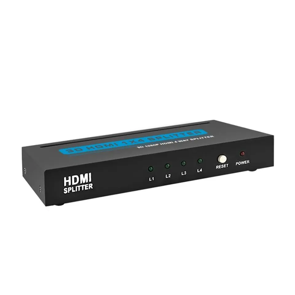 Active splitter HDMI Splitter 1x4 v.1.3b at Wasserman.eu