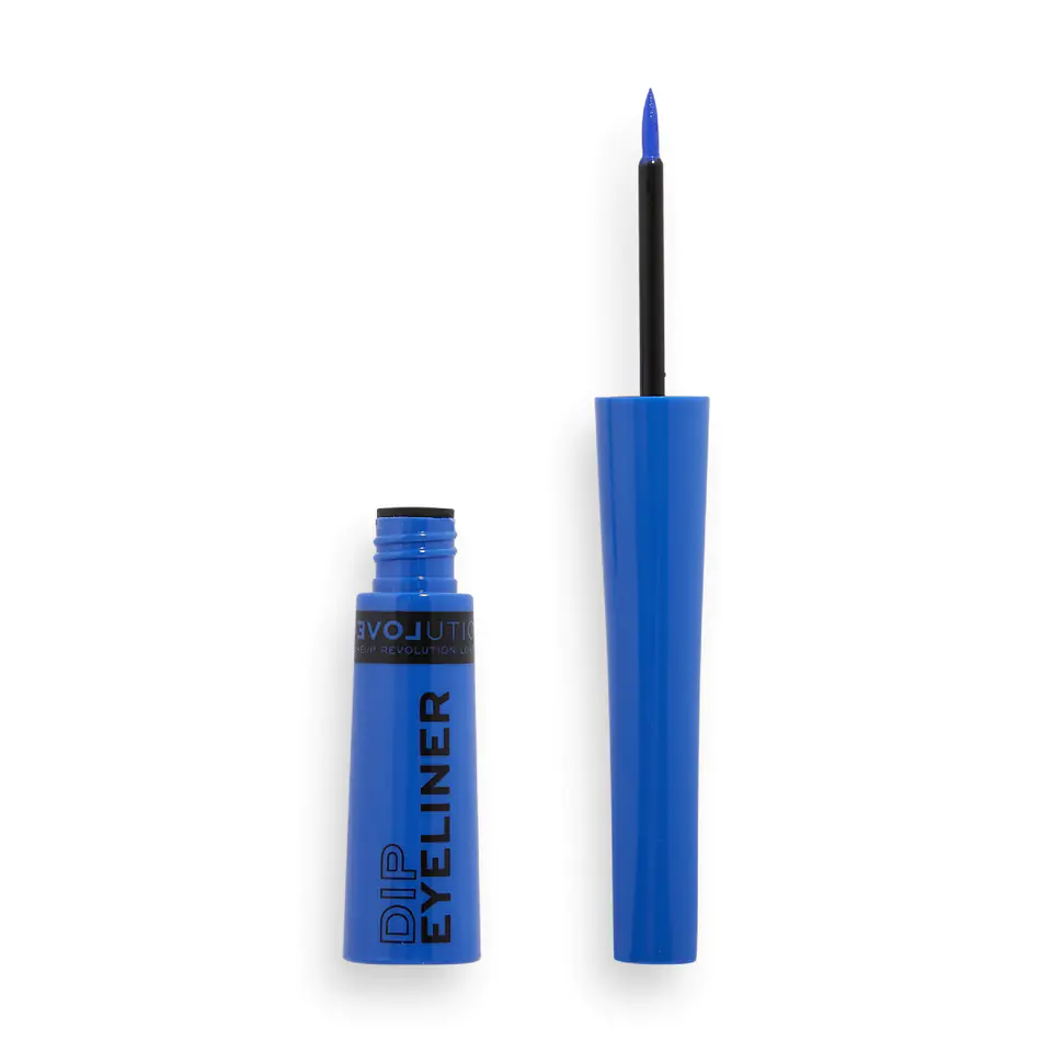 ⁨Makeup Revolution Relove Dip Eyeliner - Blue 1szt⁩ w sklepie Wasserman.eu