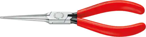 ⁨Needle pliers, straight plastic handles 160mm, KNIPEX⁩ at Wasserman.eu