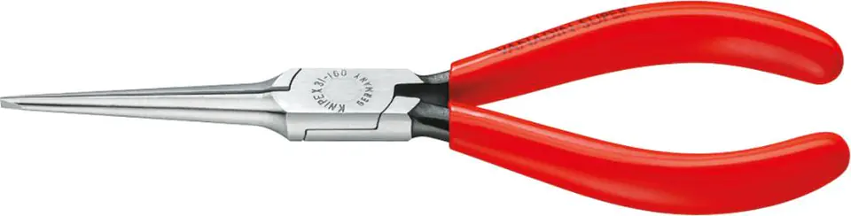 ⁨Needle pliers, straight plastic handles 160mm, KNIPEX⁩ at Wasserman.eu