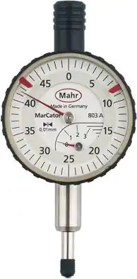 ⁨Small 3mmMAHR dial gauge⁩ at Wasserman.eu