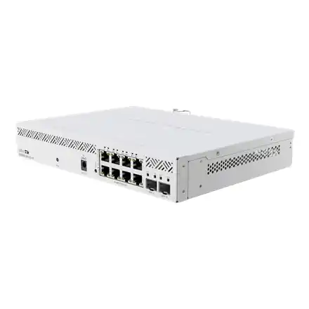 ⁨MikroTik Cloud Router Switch CSS610-8P-2S+IN No Wi-Fi, Router Switch, Rack Mountable, 10/100/1000 Mbit/s, Ethernet LAN (RJ-45)⁩ at Wasserman.eu