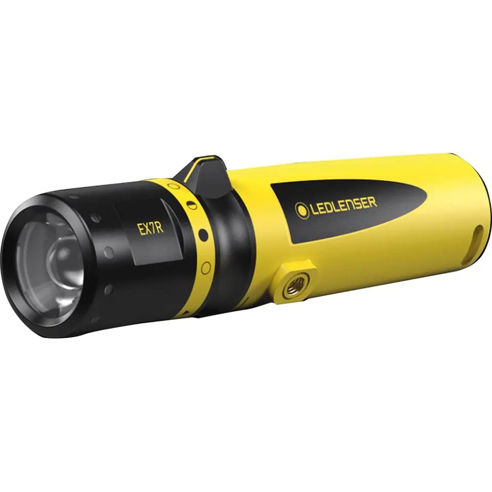 ⁨Latarka kieszon.ATEX EX7R Yellow Box Ledlenser⁩ w sklepie Wasserman.eu