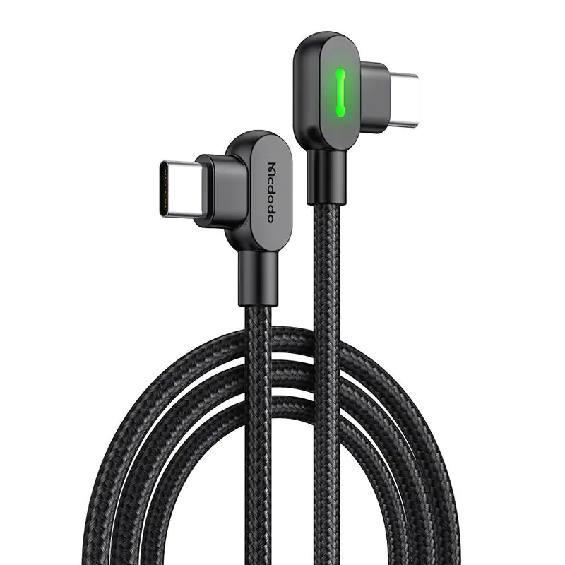 ⁨USB-C to USB-C Cable Mcdodo 60W, 2m (Black)⁩ at Wasserman.eu