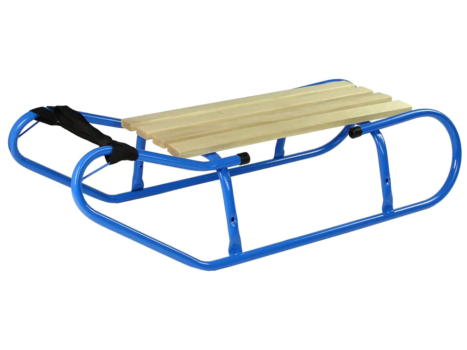 ⁨Metal Sledge Backrest Strap Blue⁩ at Wasserman.eu