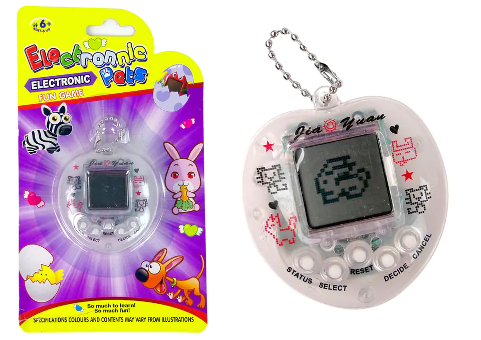 ⁨Gra Elektroniczna Tamagotchi Zwierzątko Biała⁩ w sklepie Wasserman.eu