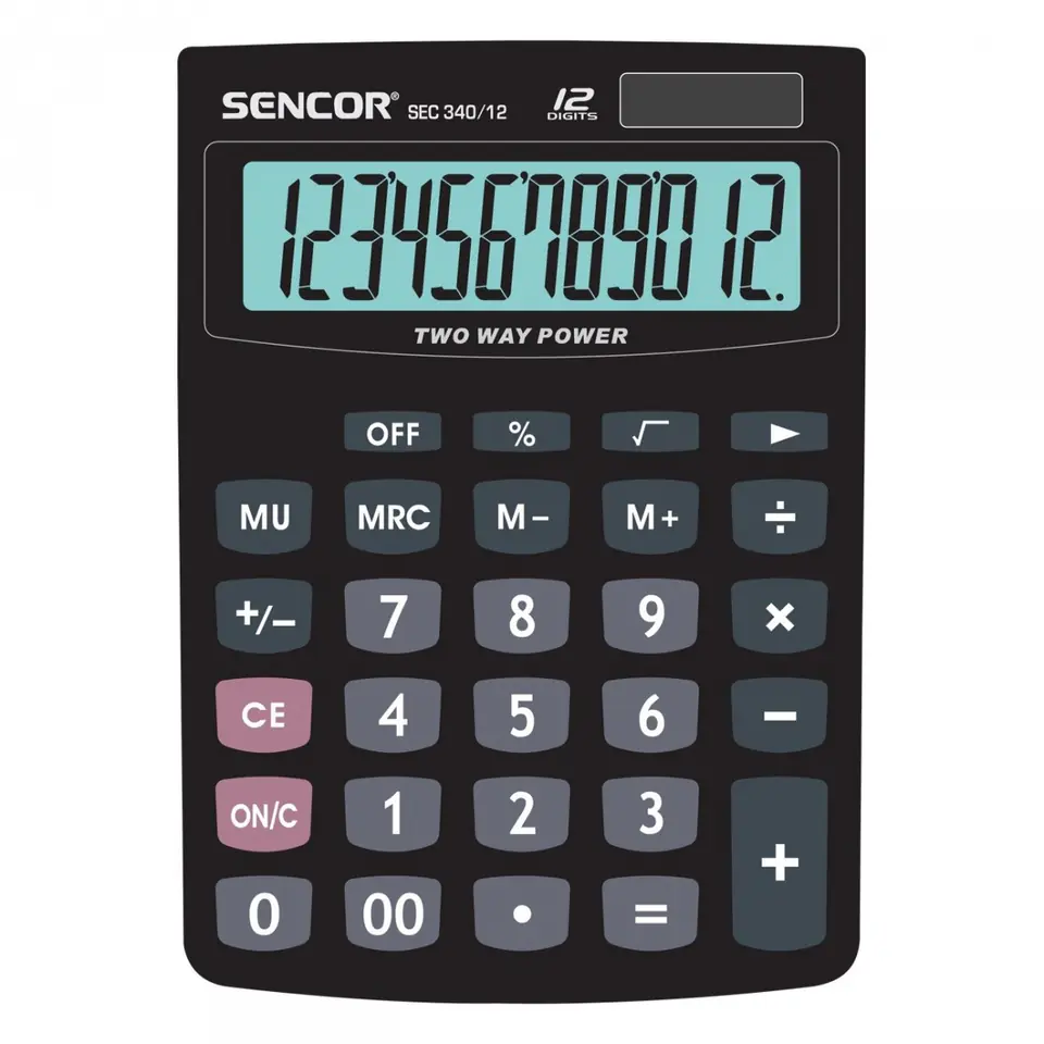 ⁨Desktop calculator SEC 340/12⁩ at Wasserman.eu