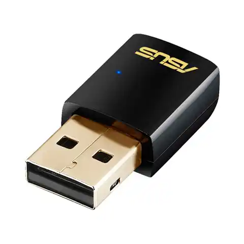 ⁨ASUS USB-AC51 AC600 DualBand WiFi USB Network Card⁩ at Wasserman.eu