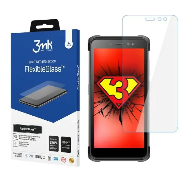 ⁨3MK FlexibleGlass Hammer Iron 4 Hybrid Glass⁩ at Wasserman.eu