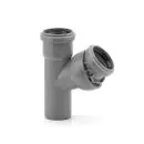 ⁨ADJUSTABLE REDUCIBLE TEE 75/50/45-88ST, GREY⁩ at Wasserman.eu