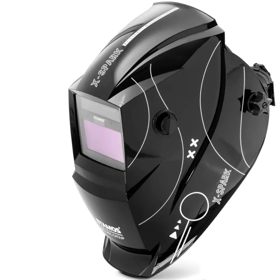 ⁨Automatic auto-darkening welding helmet mask with grind function X-SPARK⁩ at Wasserman.eu