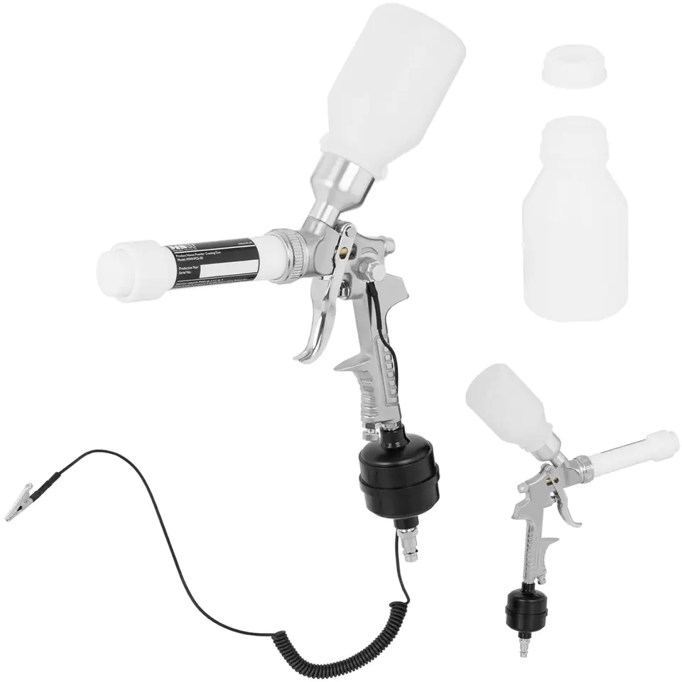 ⁨Powder coating gun 2 x 400 ml⁩ at Wasserman.eu