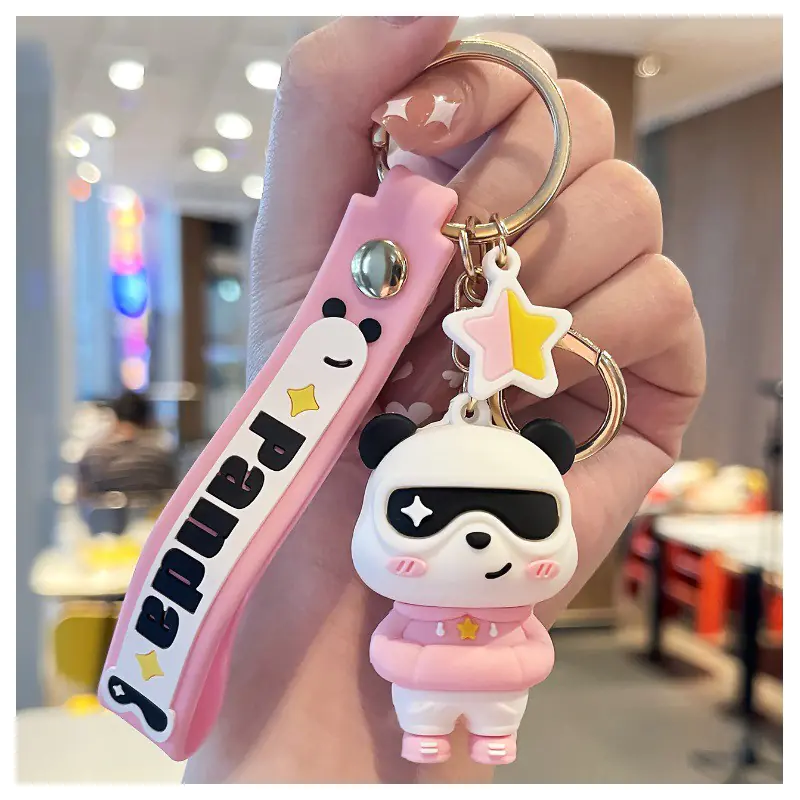 ⁨PanDa key ring in rose sweatshirt BRL222⁩ at Wasserman.eu