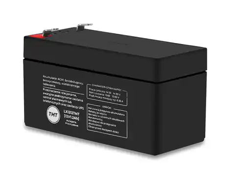 ⁨1 szt. PS Akumulator bezobsługowy AGM 12V 1.2Ah.⁩ w sklepie Wasserman.eu